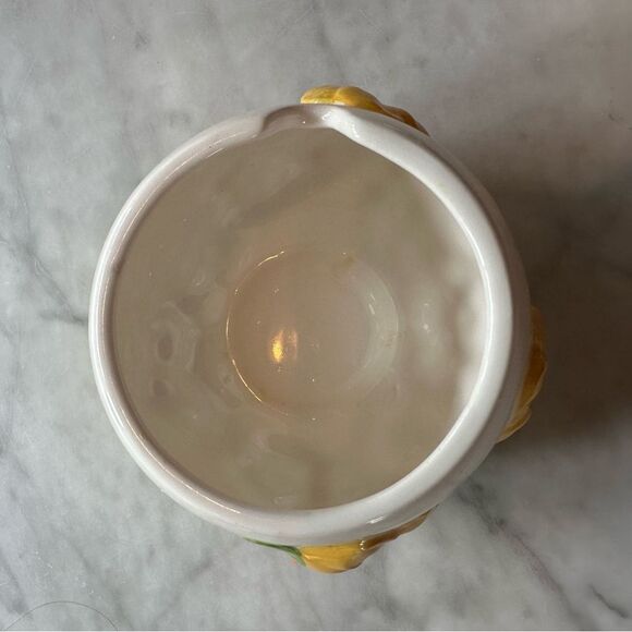 EUC Vintage Made In Japan 70’s Floral Ceramic Sugar Bowl with Spoon - Picture 6 of 9